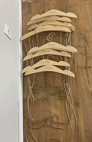 cabide silhueta dourado cabide silhueta dourado