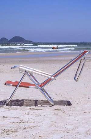 Cadeira de praia reforçada