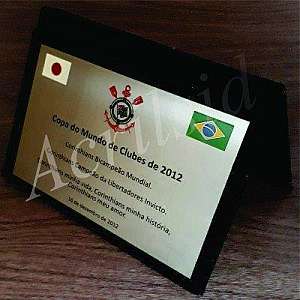 Placas em acrílico Placas em acrílico